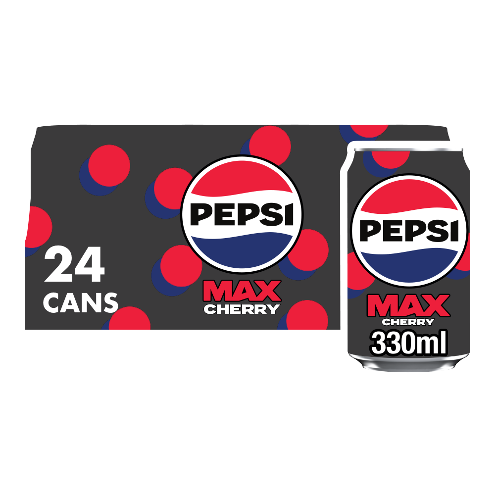 Pepsi Max Cherry Can 4x6x330ml