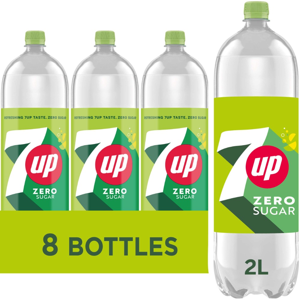 7Up Sugar Free Pet 8x2lt