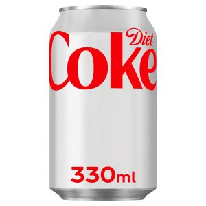 Diet Coca Cola Can 24x330ml