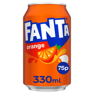 Fanta Orange Can 24x330ml 75p